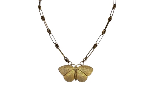 Vintage Gold Petite Butterfly