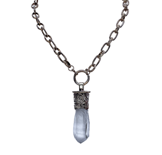 Crystal Pendant Necklace