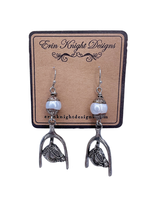 Horse Stirrup Earrings