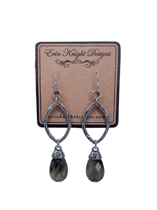 Labradorite Drop Earrings