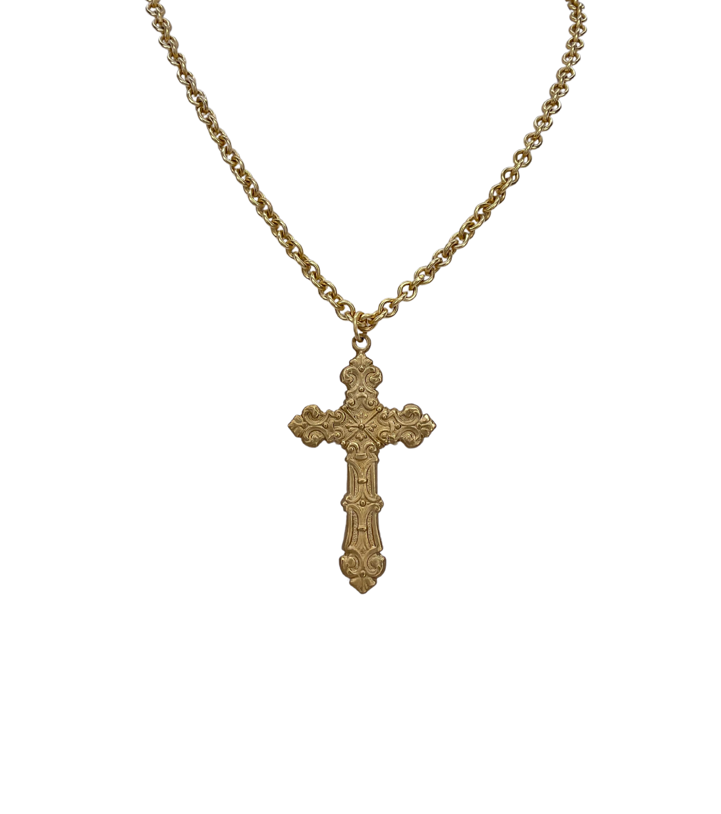 Simple Cross Necklace