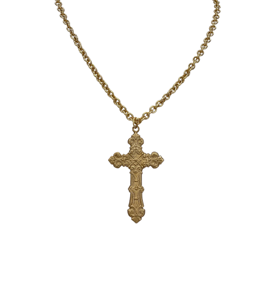 Simple Cross Necklace