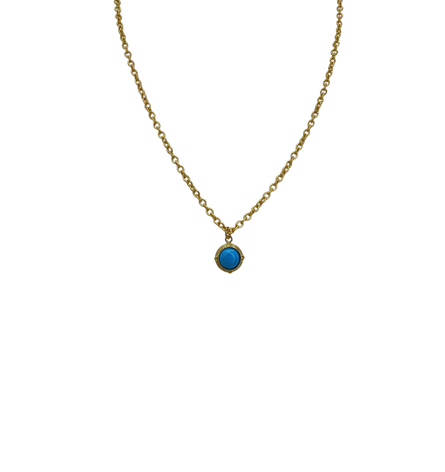 Turquoise Cabachon Necklace