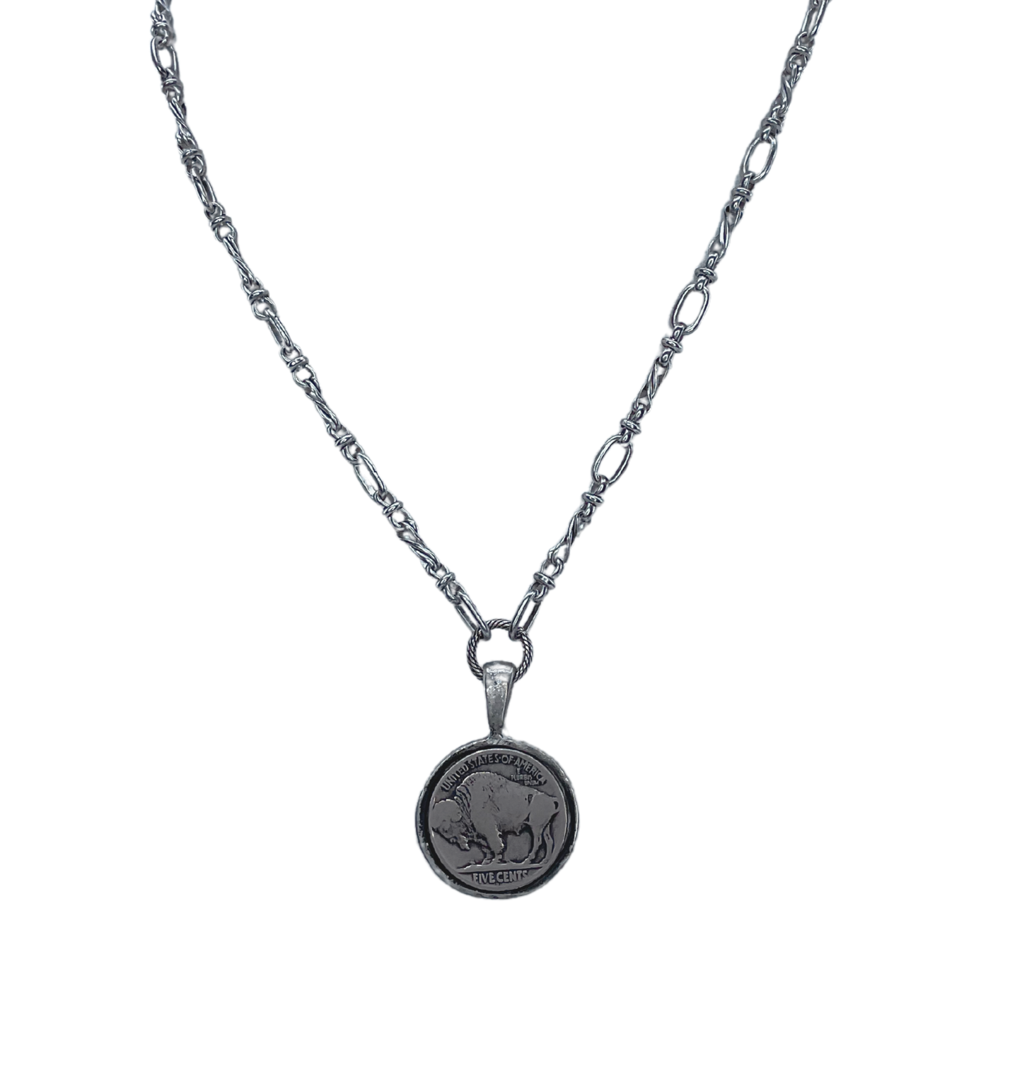 Buffalo Nickel Necklace